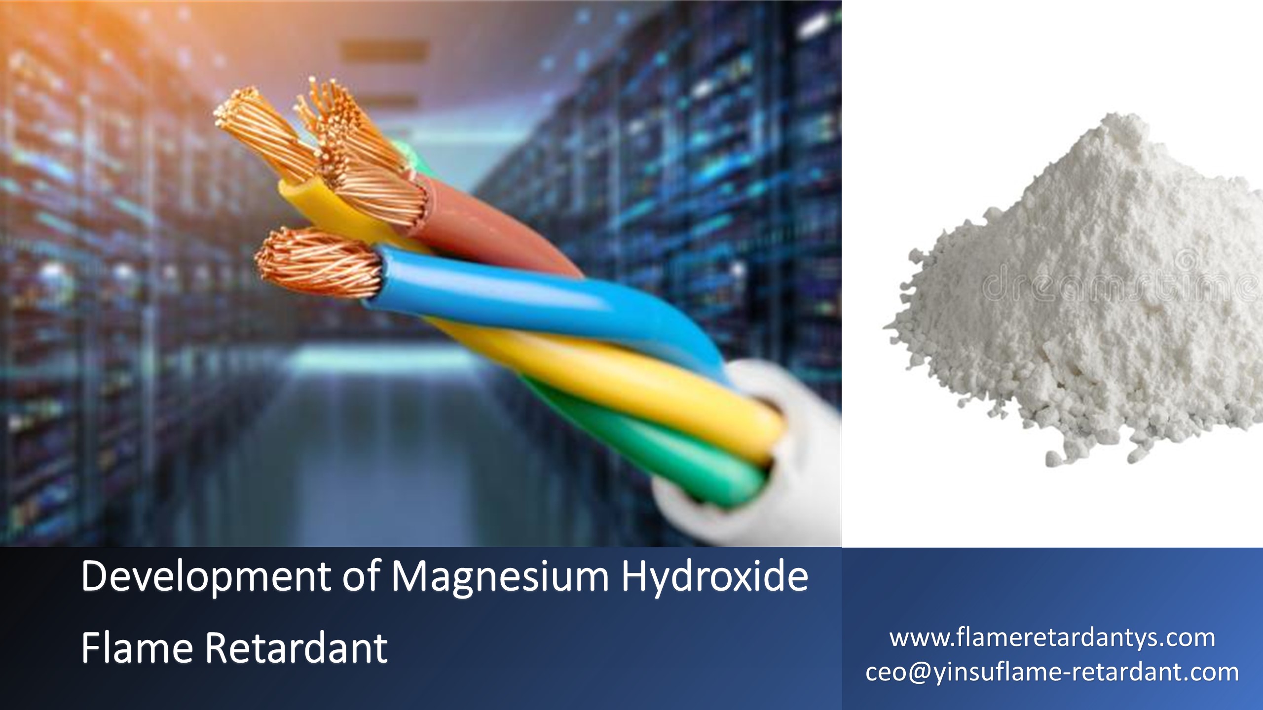 Entwicklung eines Flammschutzmittels aus Magnesiumhydroxid