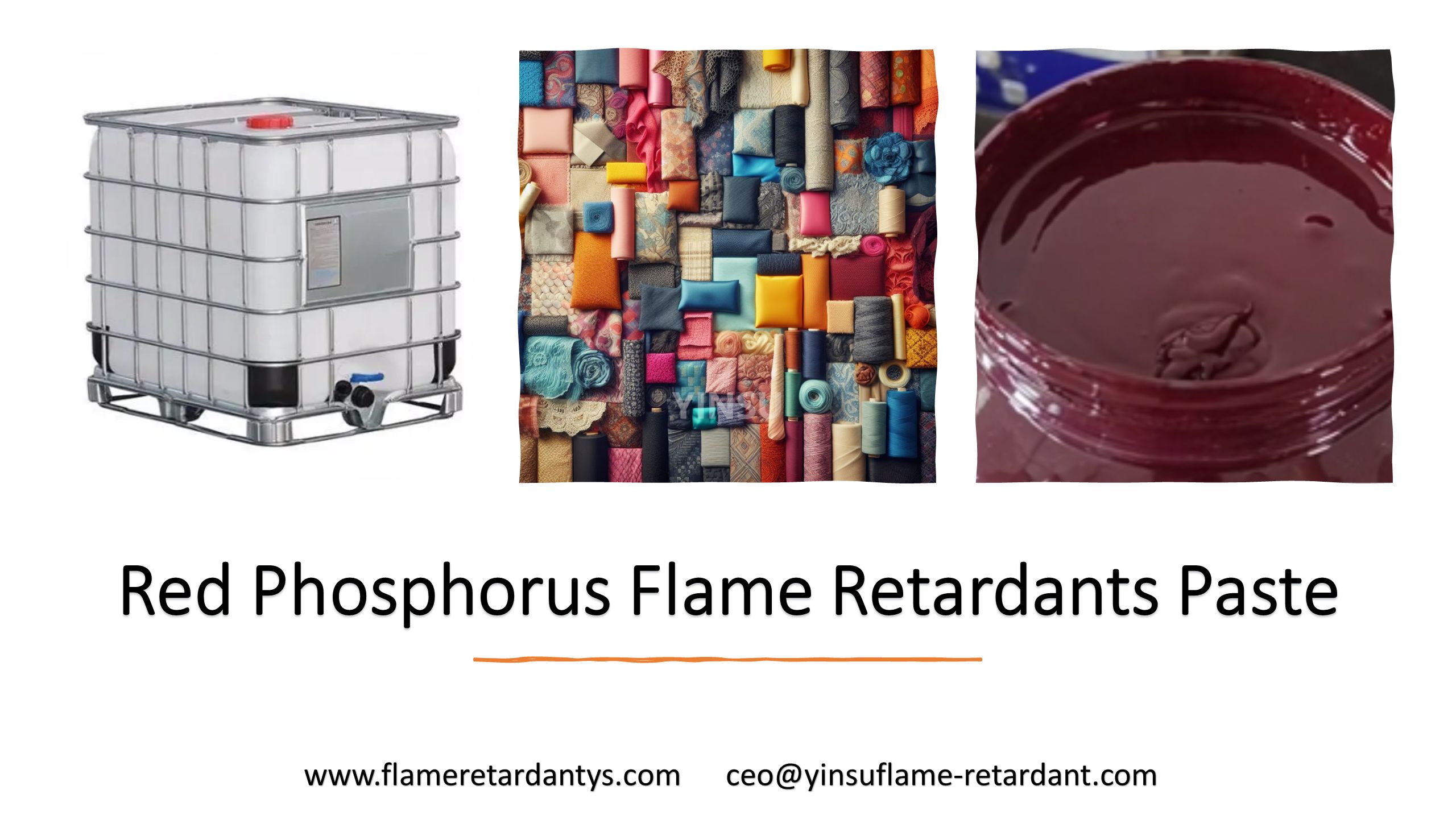 Flammschutzpaste mit rotem Phosphor