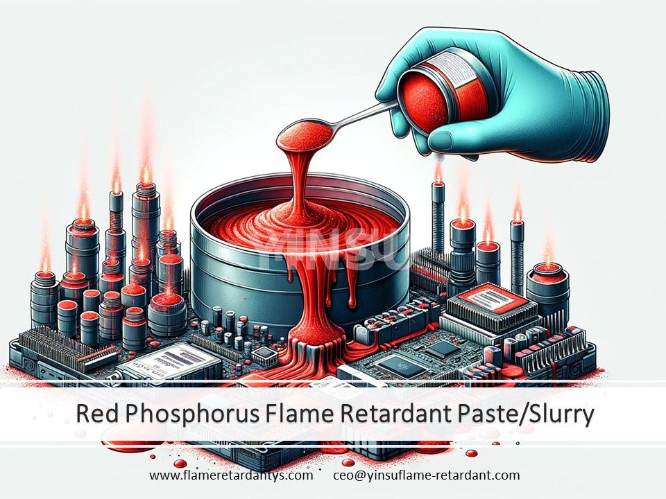 Flammhemmende Pastenaufschlämmung mit rotem Phosphor