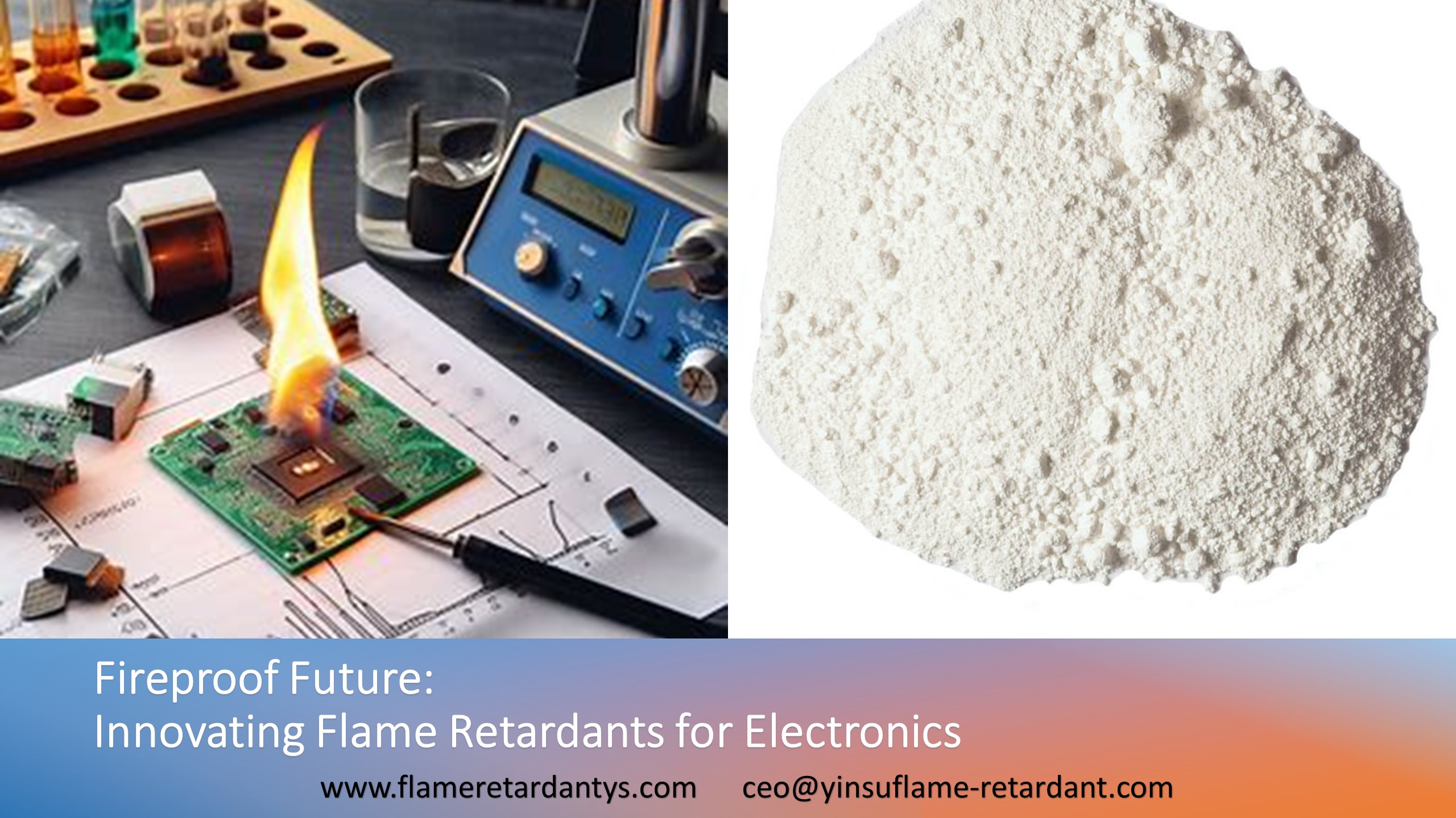 Feuerfeste Zukunft: Innovative Flammschutzmittel für die Elektronik