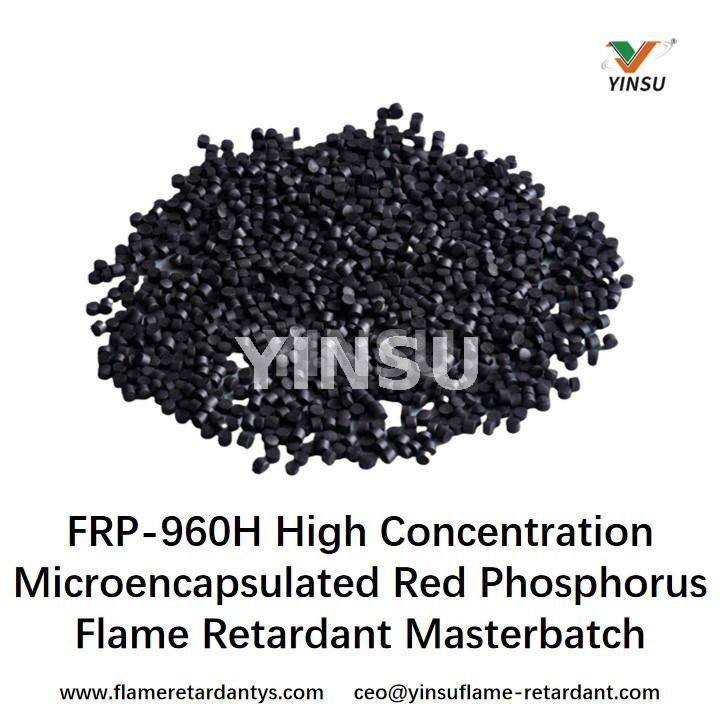 FRP-960H hochkonzentriertes mikroverkapseltes flammhemmendes Masterbatch mit rotem Phosphor