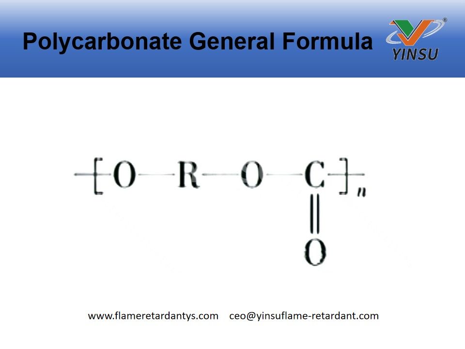 Allgemeine Formel für Polycarbonat