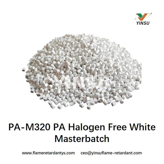PA-M320 PA Halogenfreies weißes Masterbatch
