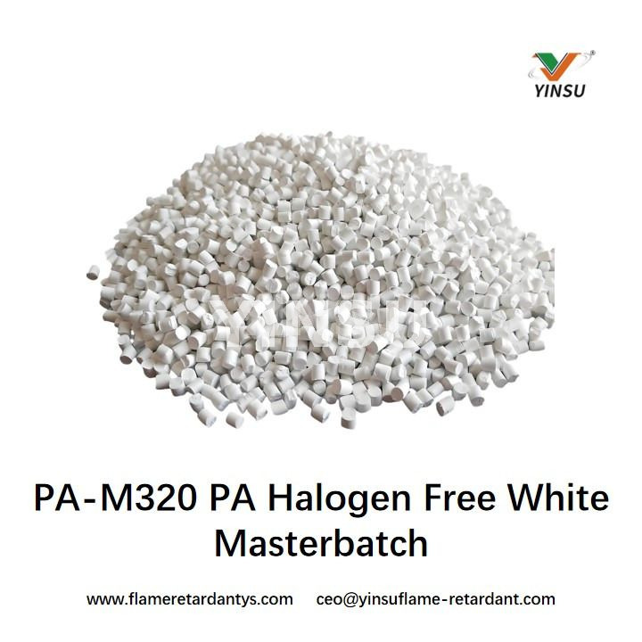 PA-M320 PA Halogenfreies weißes Masterbatch