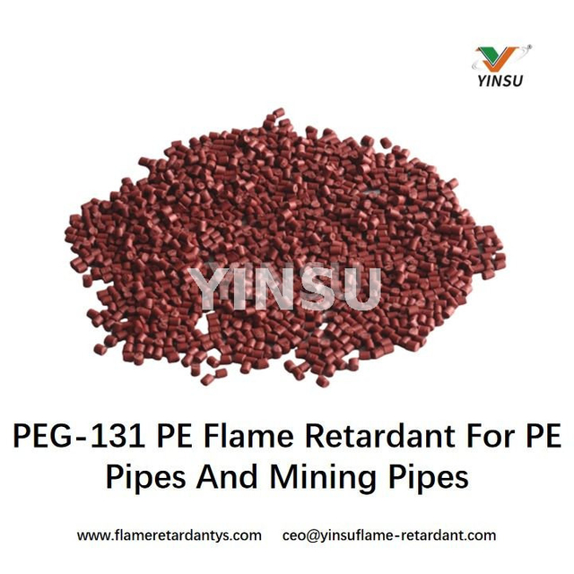 PE Flame Resparedant Innovative Lösungen für die Flammen -Verzögerung in PE -Rohren und Bergbaupfeifen - PEG-131