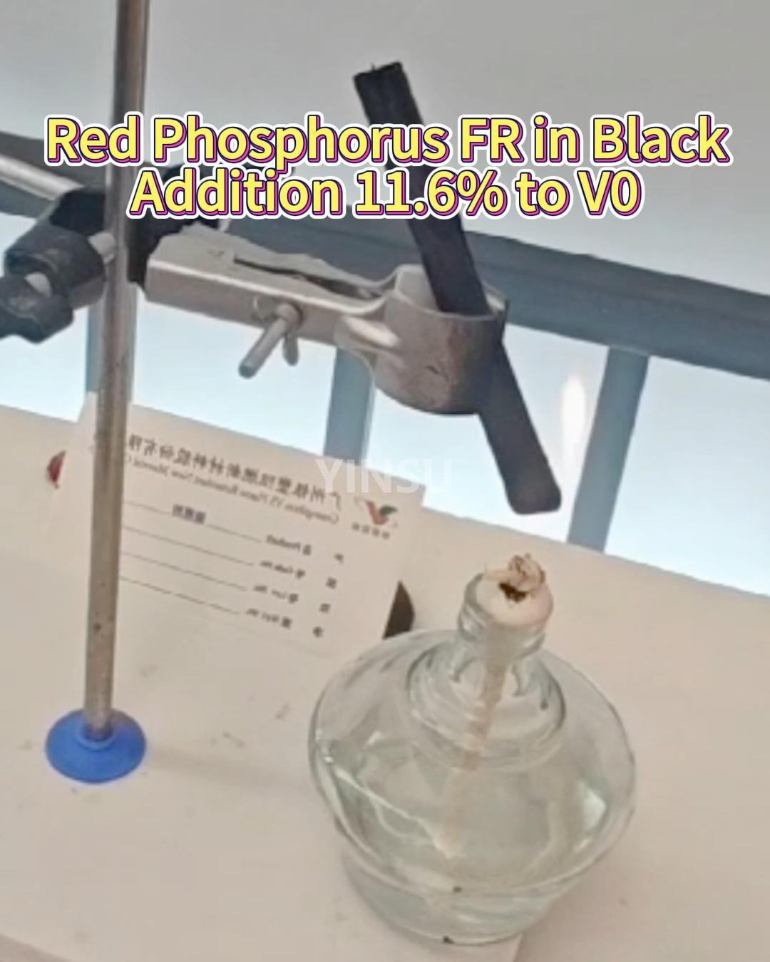 Nylon -Upgrade! Rote Phosphorflammhemmung für PA 6 / PA 66 UL94-V0 / mit Glasfaser