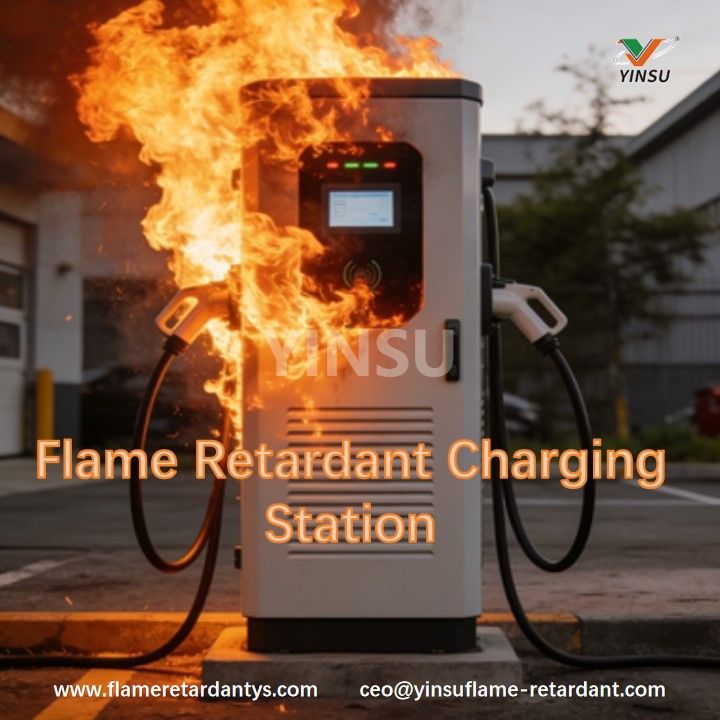 Flammhemmende Ladestation