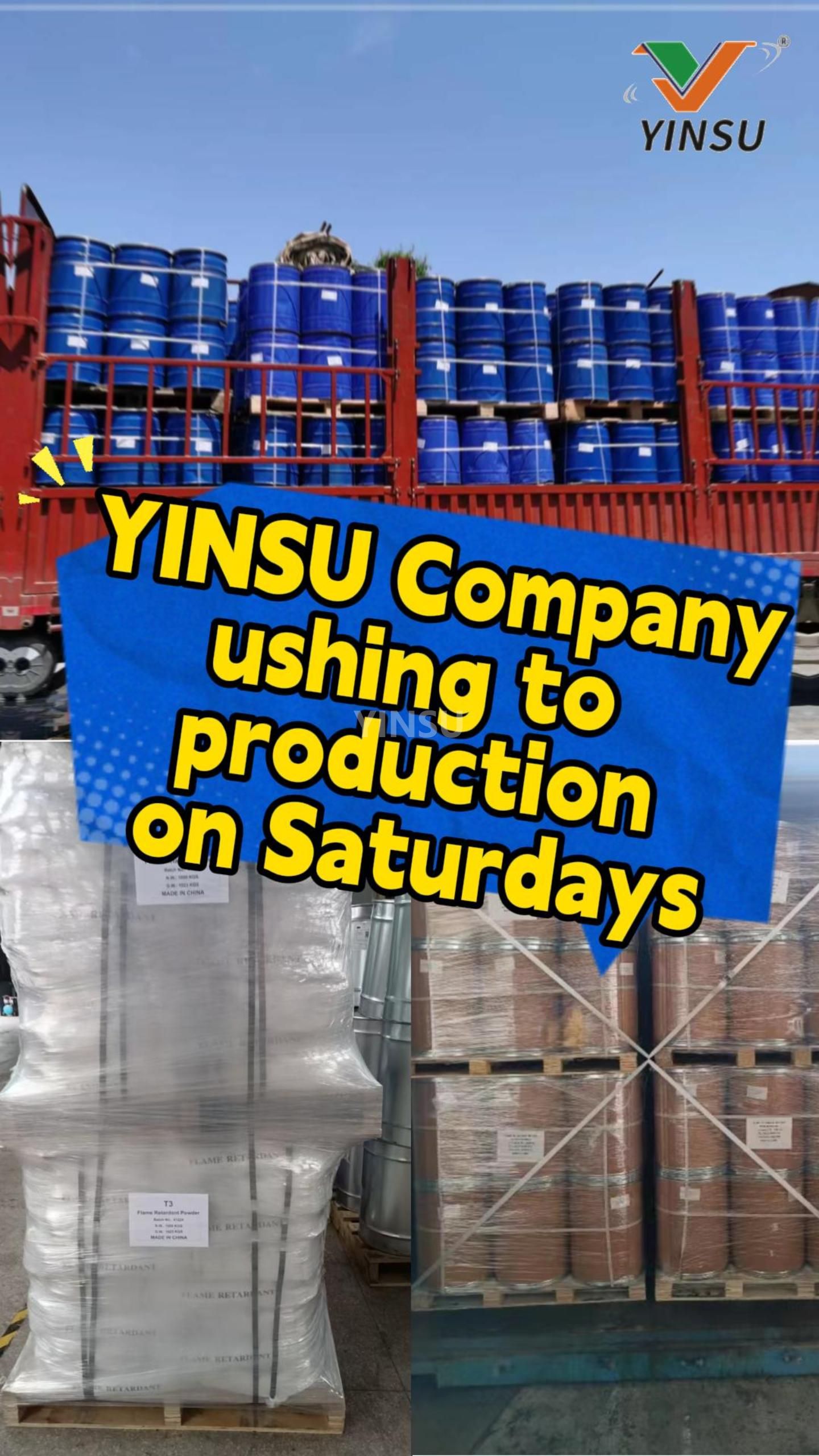 Yinsu Company, samstags zur Produktion.