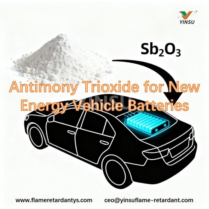 Antimontrioxid f&uuml;r neue Energiefahrzeugbatterien