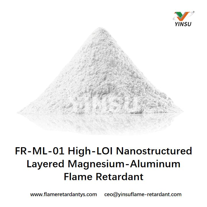FR-ML-01 Nanostrukturiertes geschichtetes Magnesium-Aluminium-Flammschutzmittel mit hohem LOI