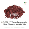 PET Flammschutzmittel für kurzes Filament, künstliche Perücke - PET - 53c