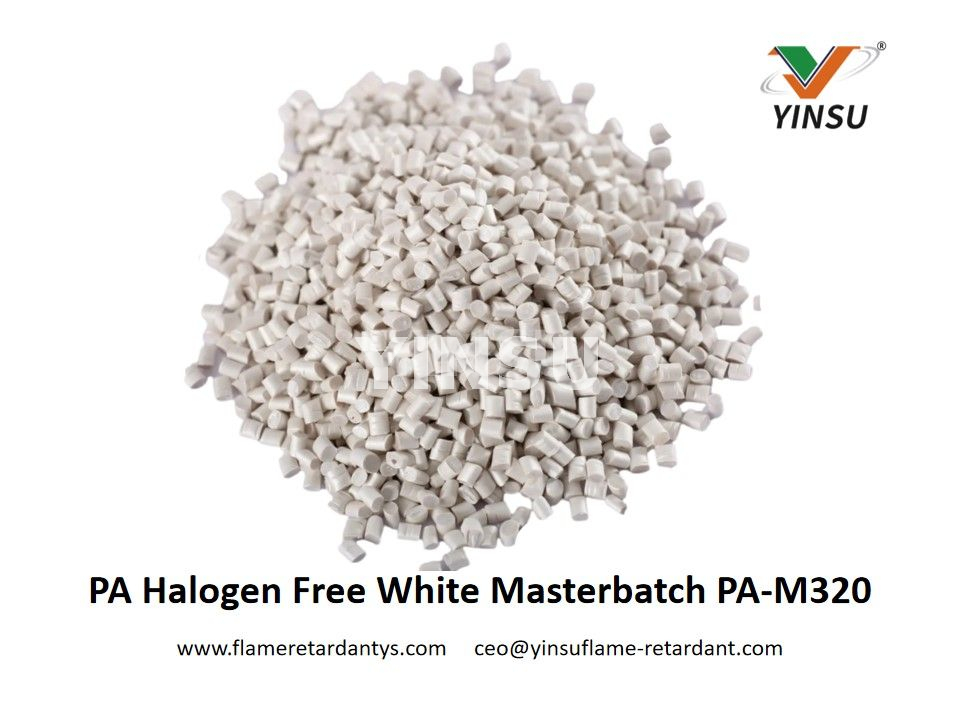 PA-M320 PA Halogenfreies weißes Masterbatch