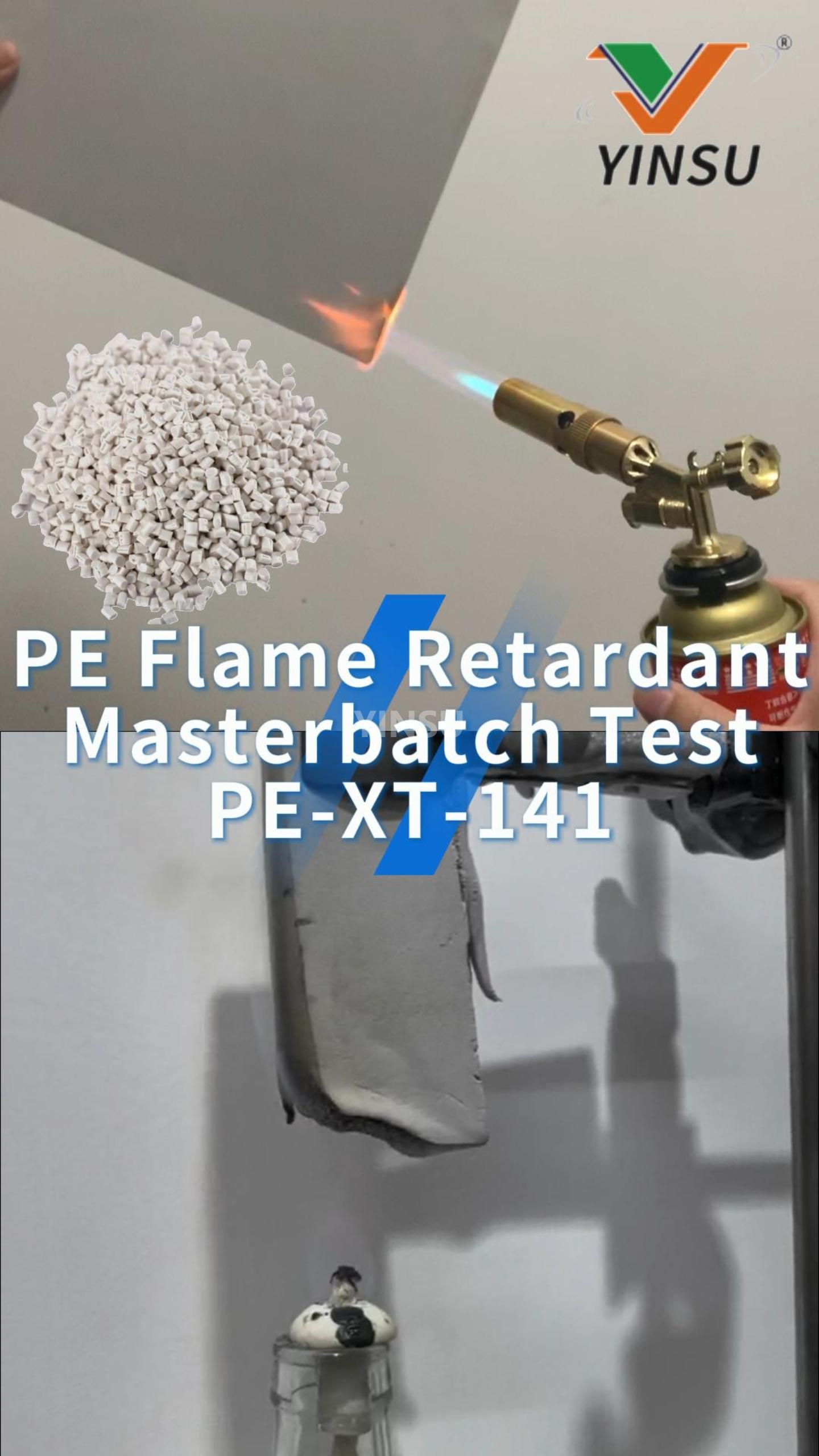 Pe Flame Resparedant Masterbatch.mp4