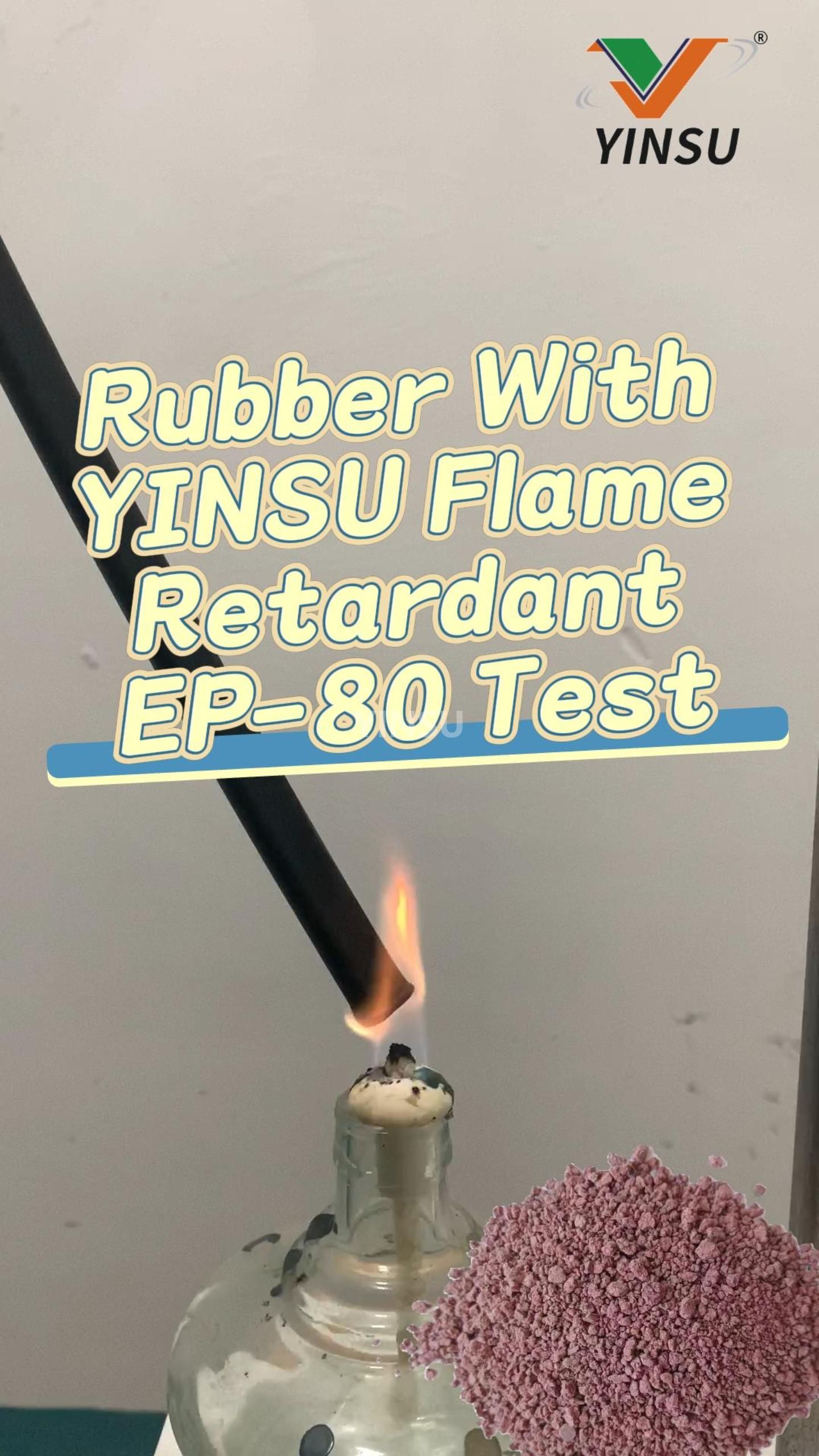 Gummi mit Yinsu Flame Repräsentanten EP-80-Text