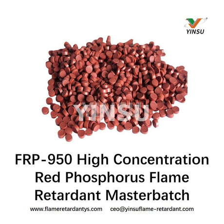 Hochkonzentrierter flammhemmender Masterbatch aus rotem Phosphor FRP-950