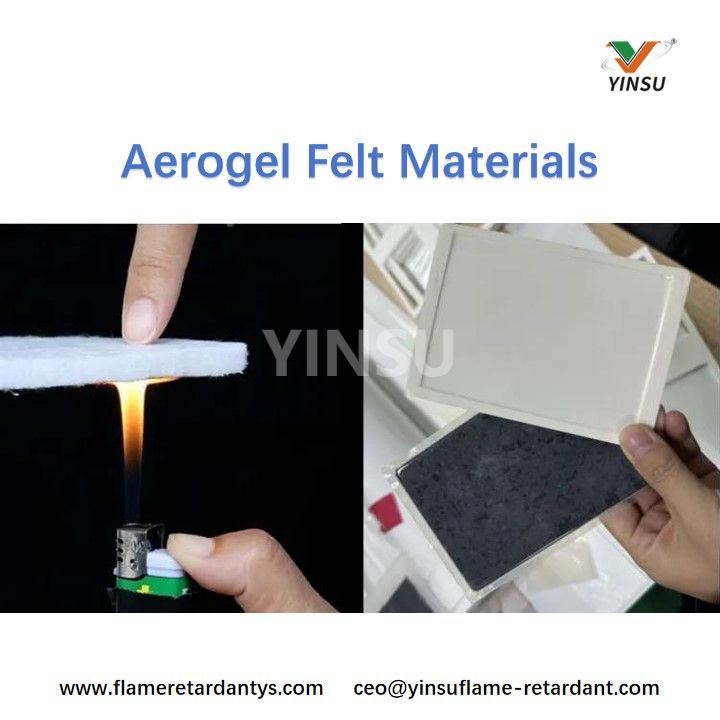 Aerogel-Filzmaterialien