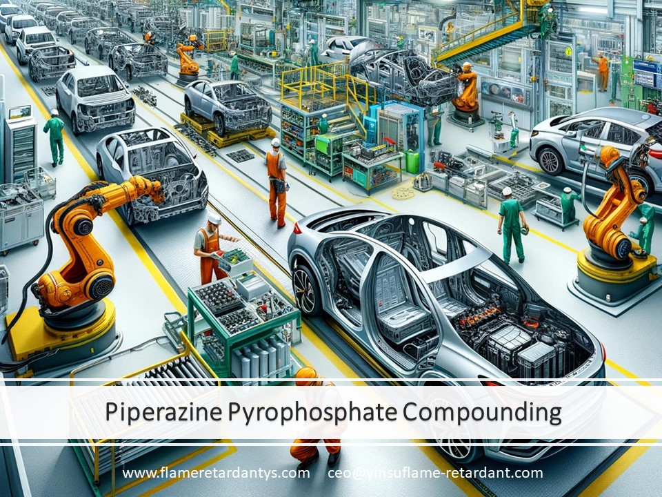 Piperazinpyrophosphat-Compoundierung