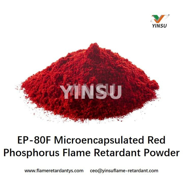 Mikroverkapseltes flammhemmendes Pulver aus rotem Phosphor EP-80F