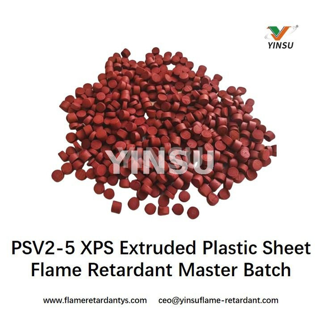XPS Extruded Plastic Sheet Flame Resparedant Master Charge / Nicht-Halogen-PSV2-5