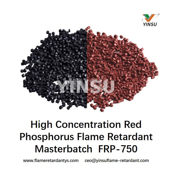 Hochkonzentrierter flammhemmender Masterbatch aus rotem Phosphor FRP-750