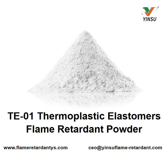 TE-01 Thermoplastische Elastomere Flammhemmendes Pulver TPE TPU Flammhemmend
