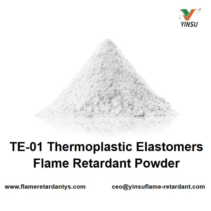 TE-01 Thermoplastische Elastomere Flammhemmendes Pulver TPE TPU Flammhemmend