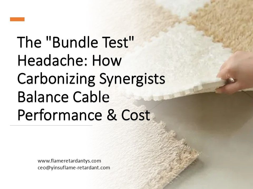 Das „Bundle-Test“-Problem: Wie Karbonisierungssynergisten Kabelleistung und Kosten in Einklang bringen