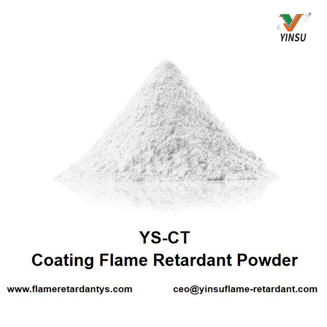 Flammhemmendes Pulver mit YS-CT-Beschichtung
